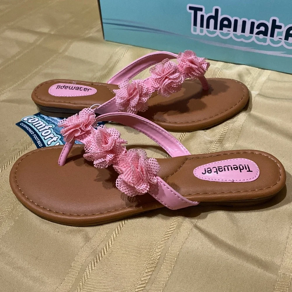 Tidewater pink flip flop, new - Picture 3 of 11